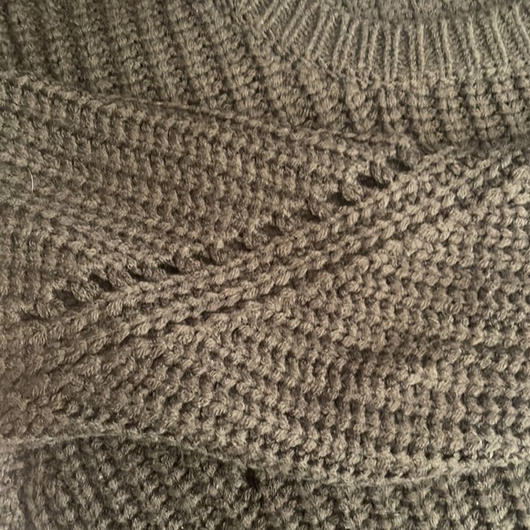 SALE! Fate Dark Green Crewneck Tunic Sweater M - Picture 9 of 10